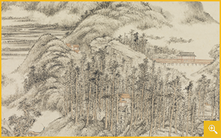 In Imitation of Dong Yuan's Mists and Fog in Summer Mountains