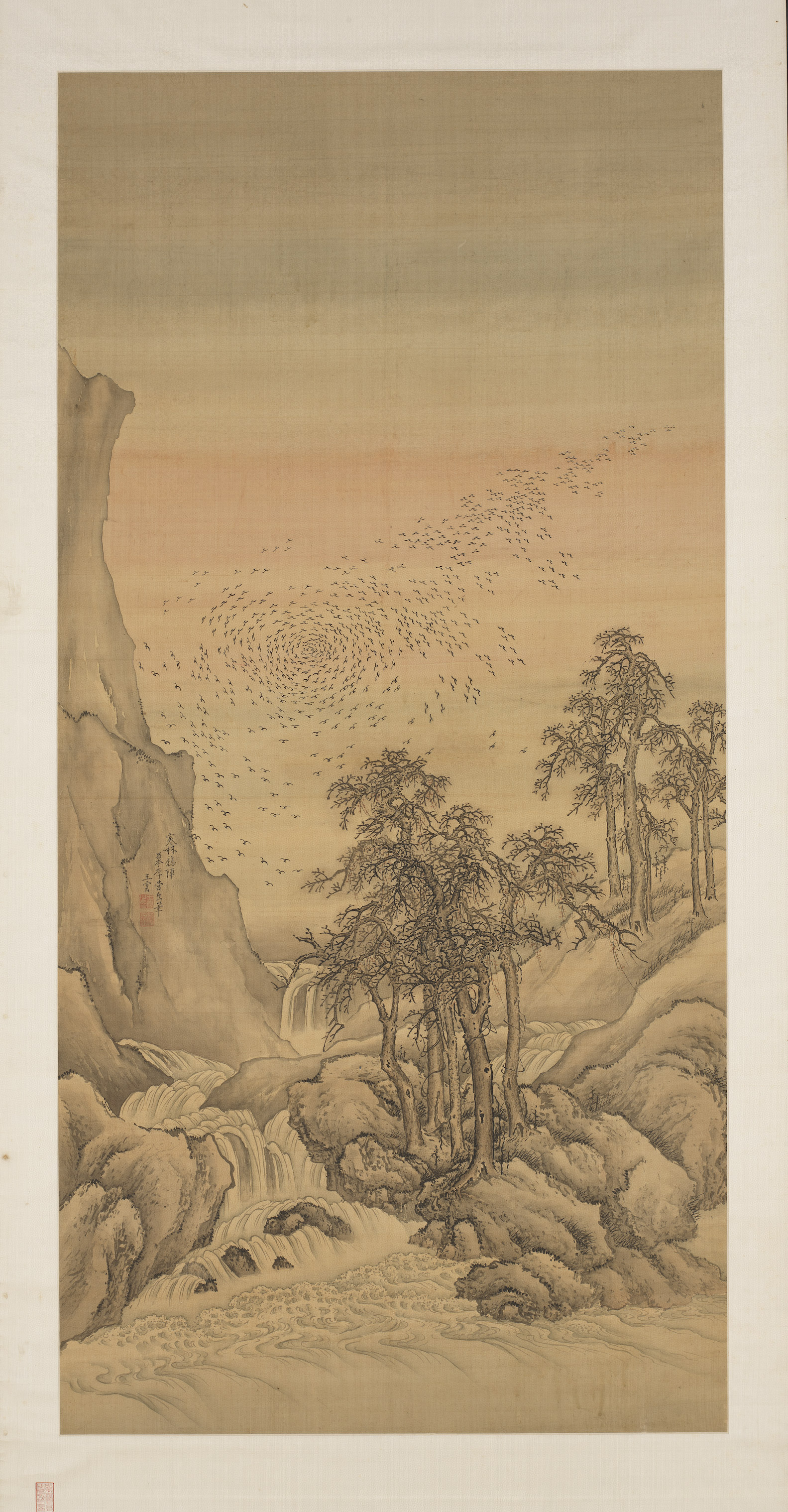 In Imitation of Li Cheng's Flock of Crows and Wintry Trees