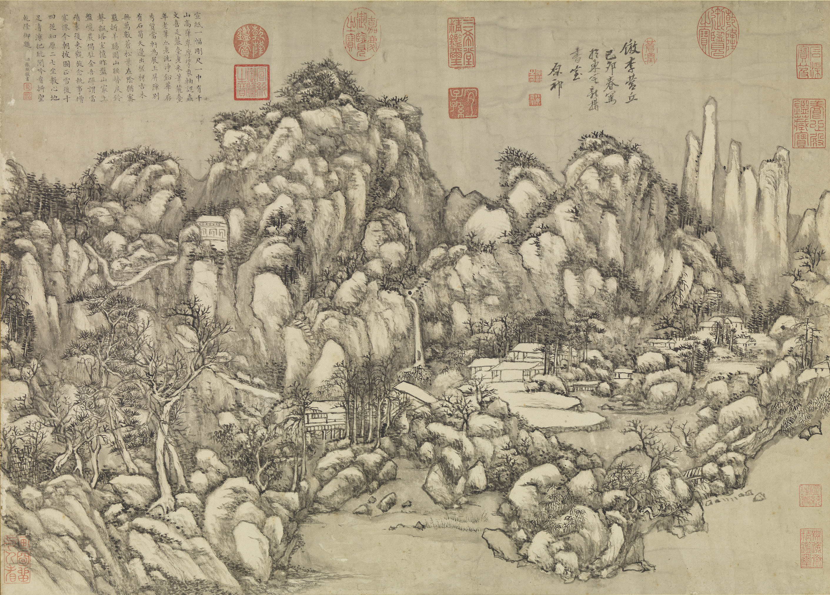 In Imitation of the Brush Idea of Li Cheng