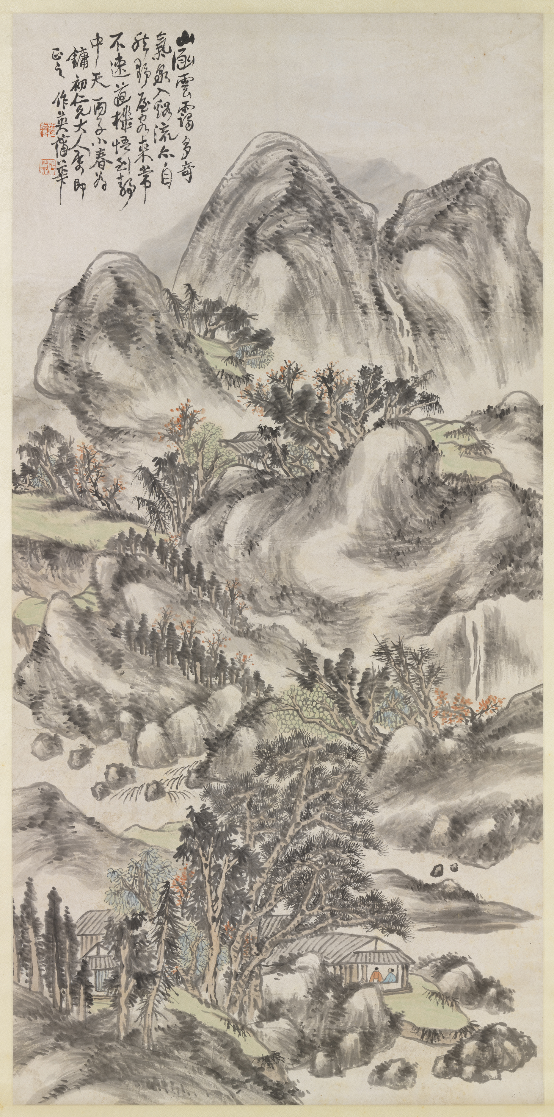 Landscape, Pu Hua (1830-1911), Qing dynasty