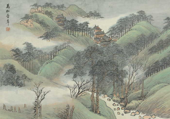 Album of Landscapes After Wang Hui