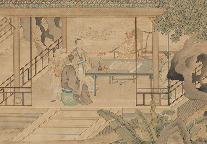 Copy of Qiu Ying's Elegant Gathering in the Western Garden