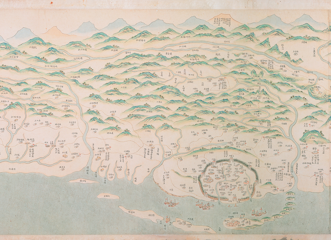 Qianlong Map of Taiwan-8