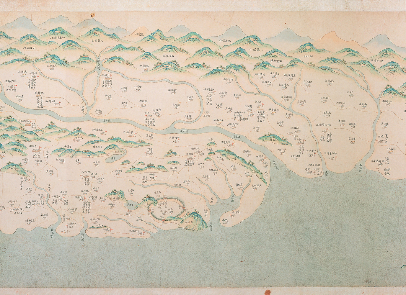 Qianlong Map of Taiwan-9