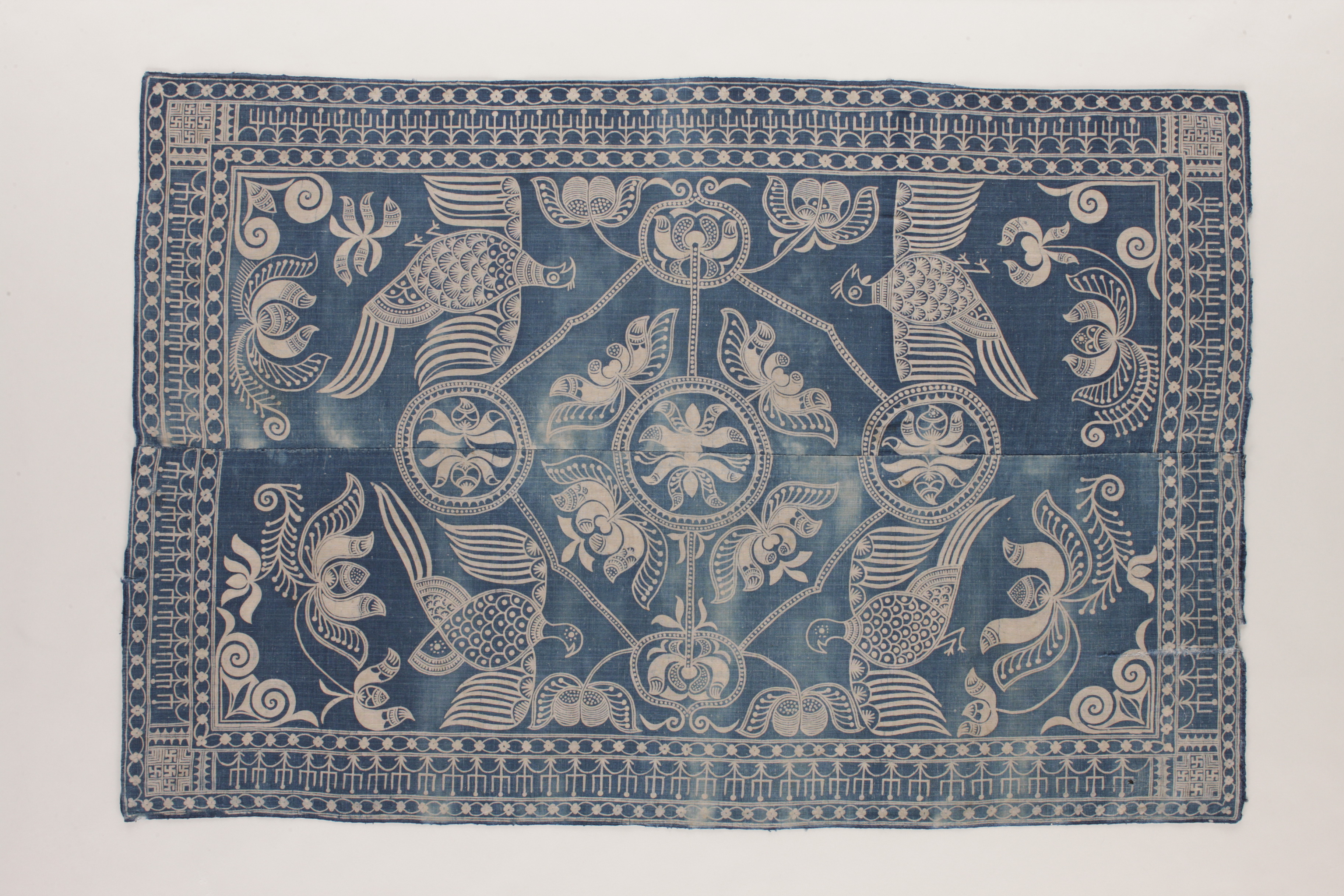 Miao batik quilt cover from Danzhai