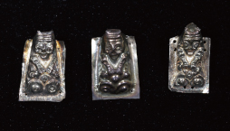 Set of garment pieces with Avalokitesvara patterns