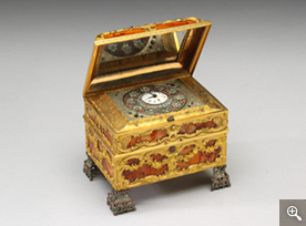 英国 18世紀 鐘錶化粧匣