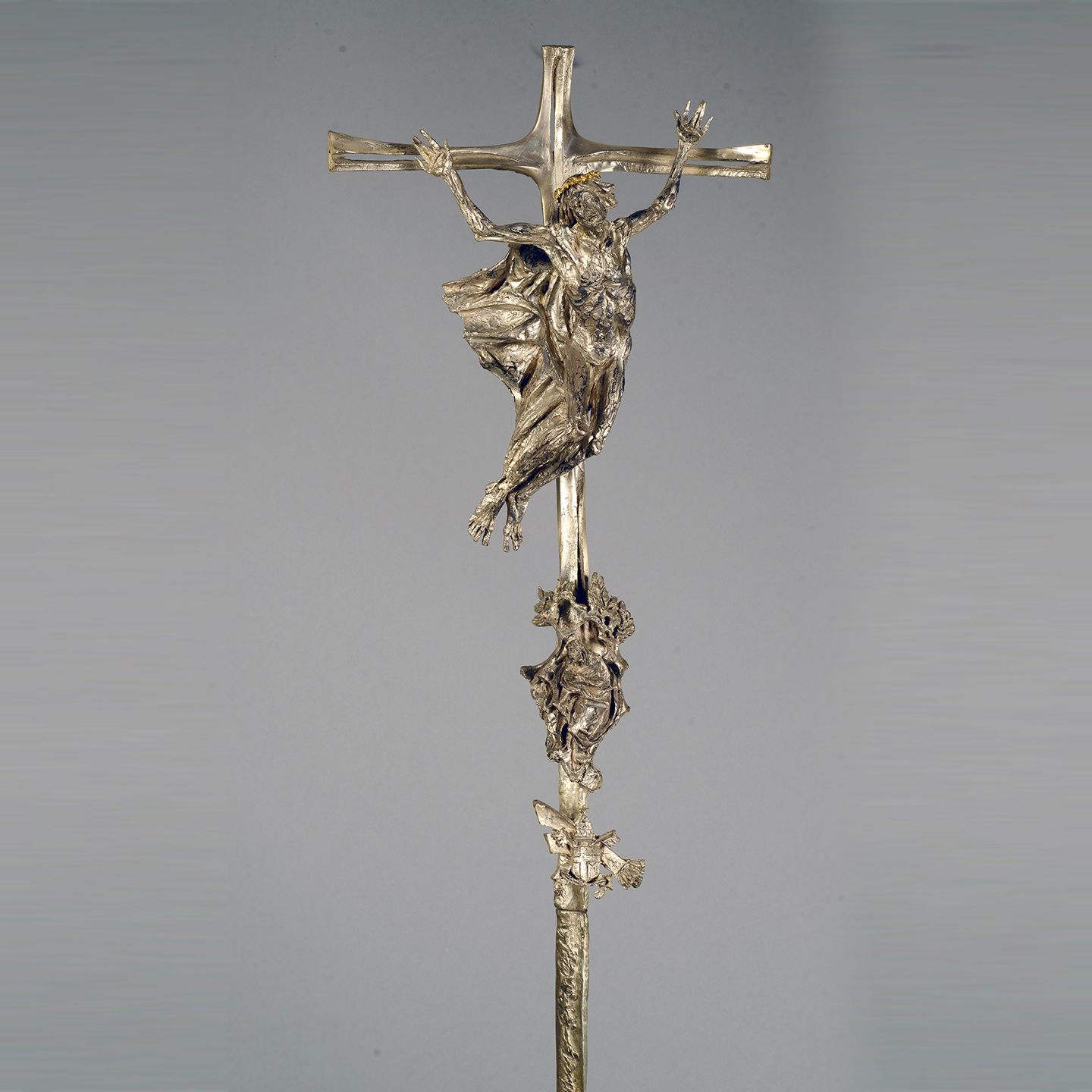 ヨハネ・パウロ2世（在位期間1978-2005）の行列用十字架