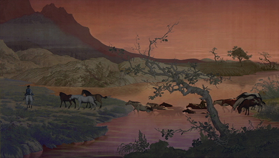 The Emperor's One Hundred Horses: New Media Animation of the One Hundred Horses 