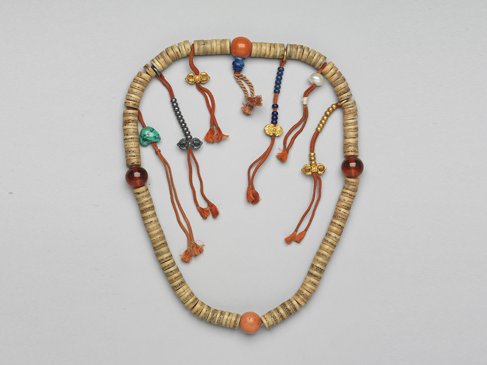 Bone prayer beads 