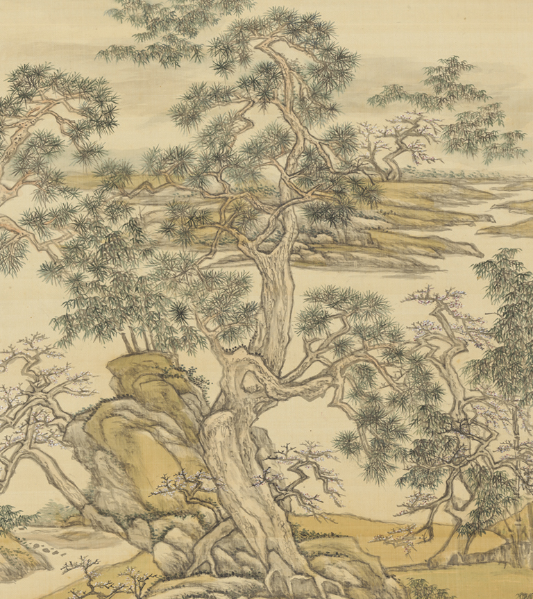 Imitating Li Tang's "Spring Trees of a Myriad Years"
