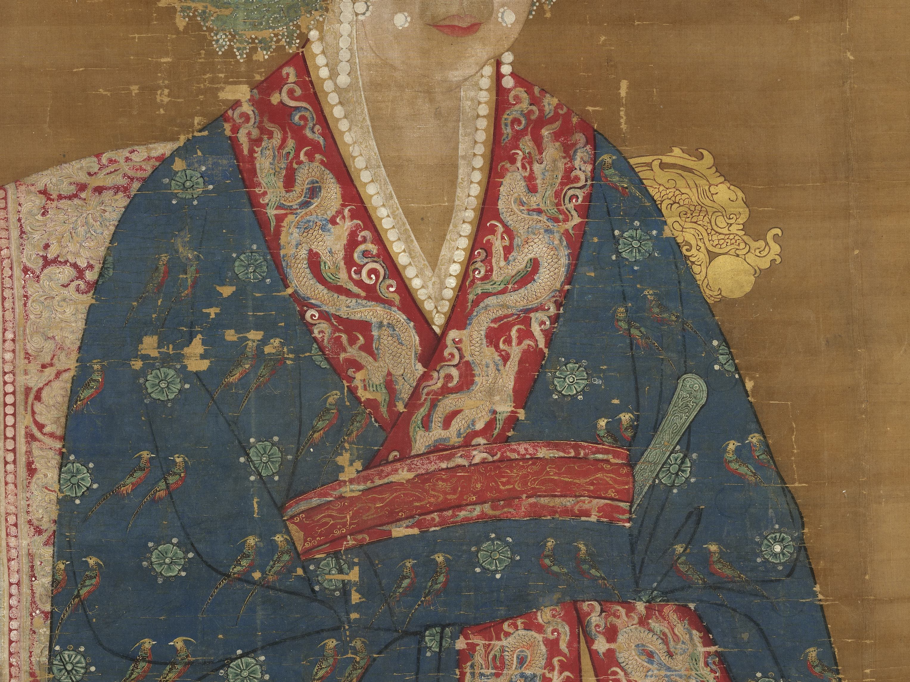Seated Portrait of Song Renzong's Empress