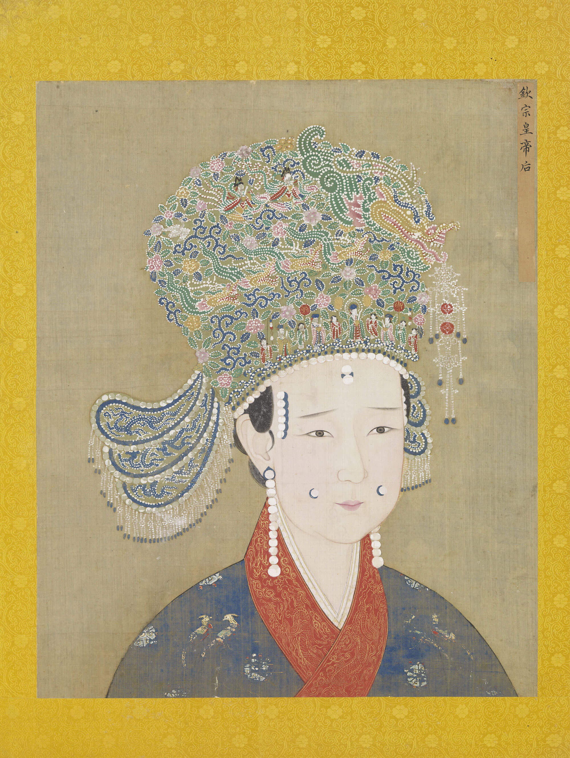 Bust Portraits of Huizong's Empress and Qinzong's Empress