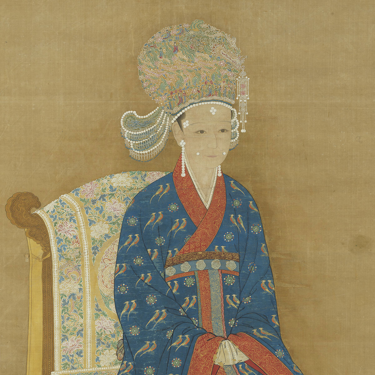 Seated Portrait of Gaozong's Empress