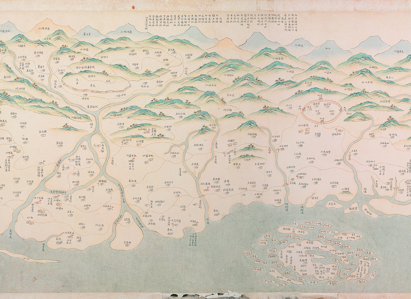 乾隆台湾地図-7