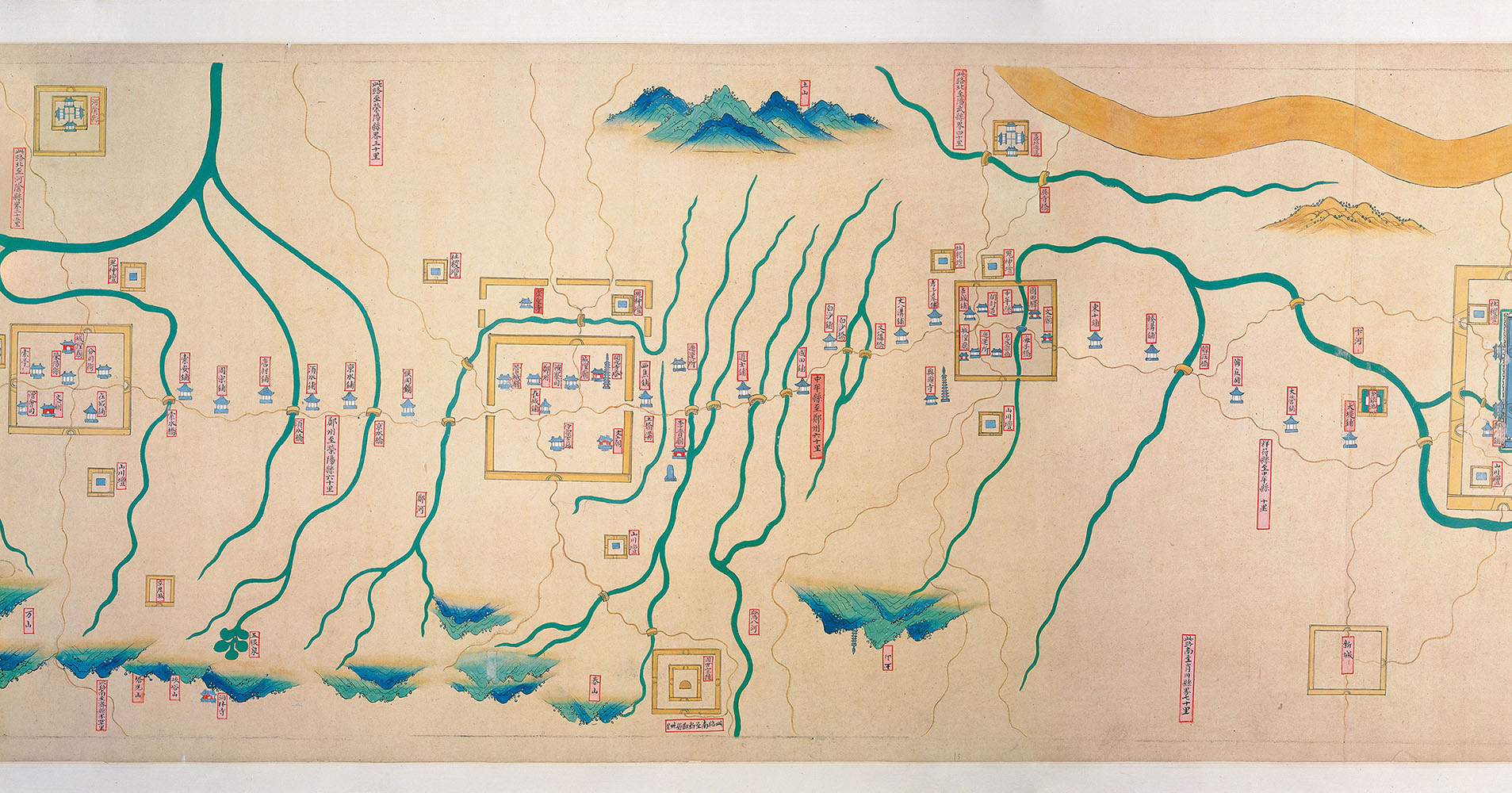 Map of the Relays from Nanjing to Gansu-14