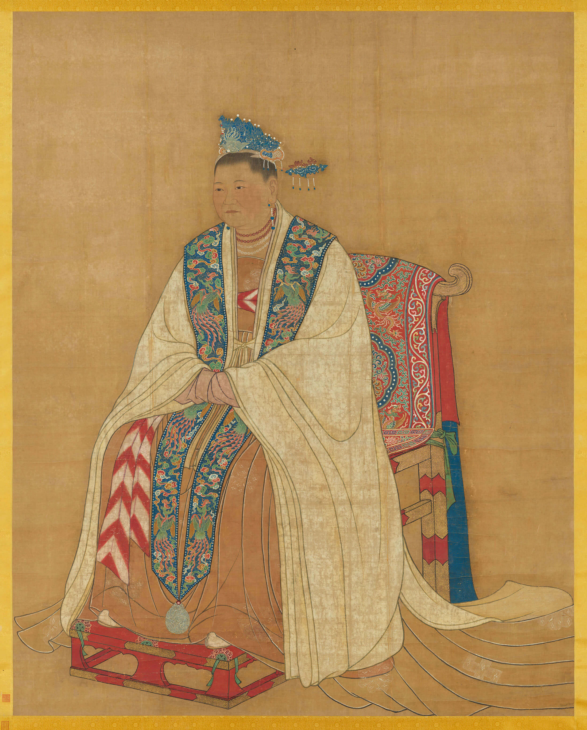 Seated Portrait of Xuanzu's Empress of the Song