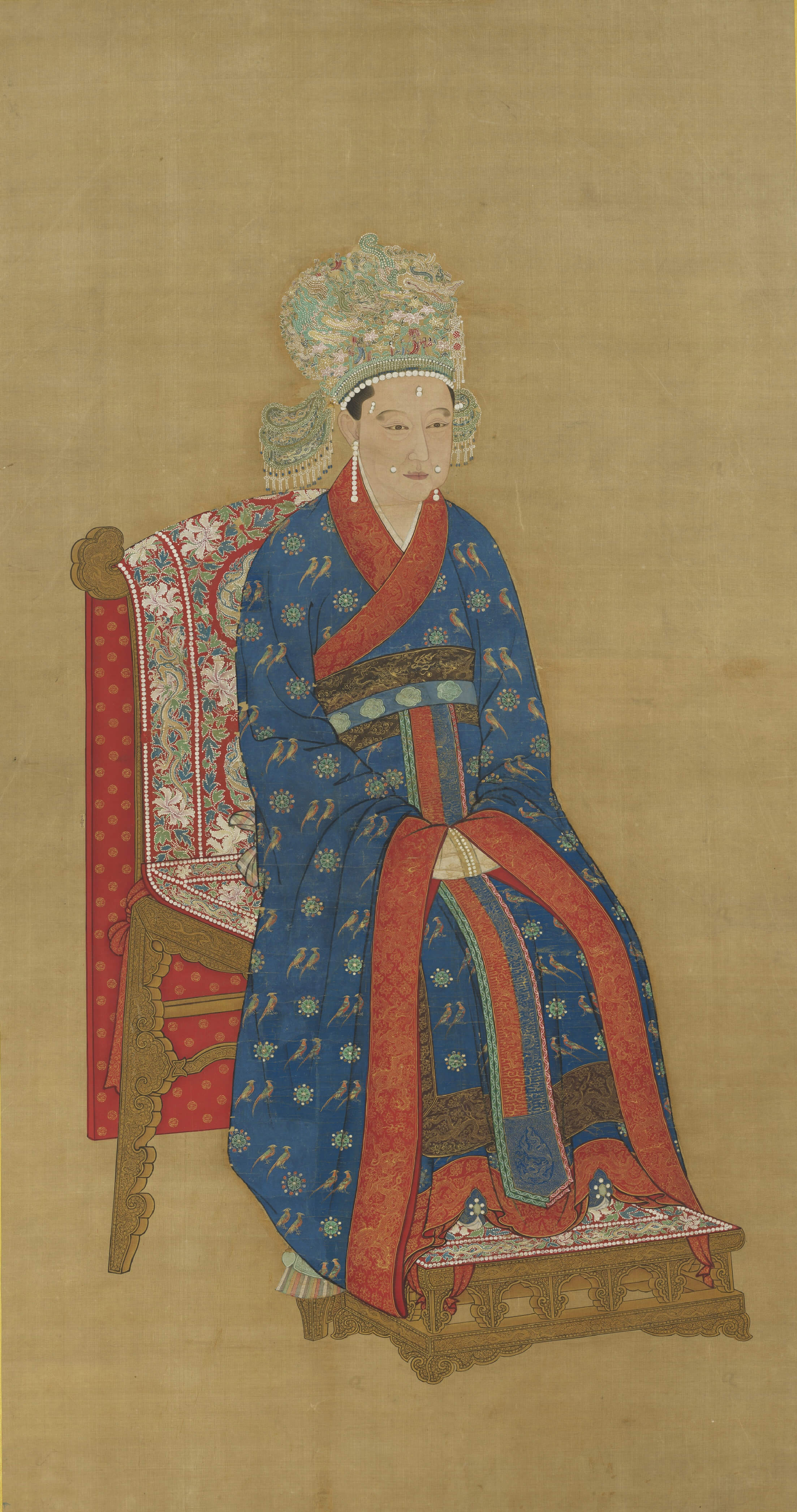 Seated Portrait of Guangzong's Empress of the Song