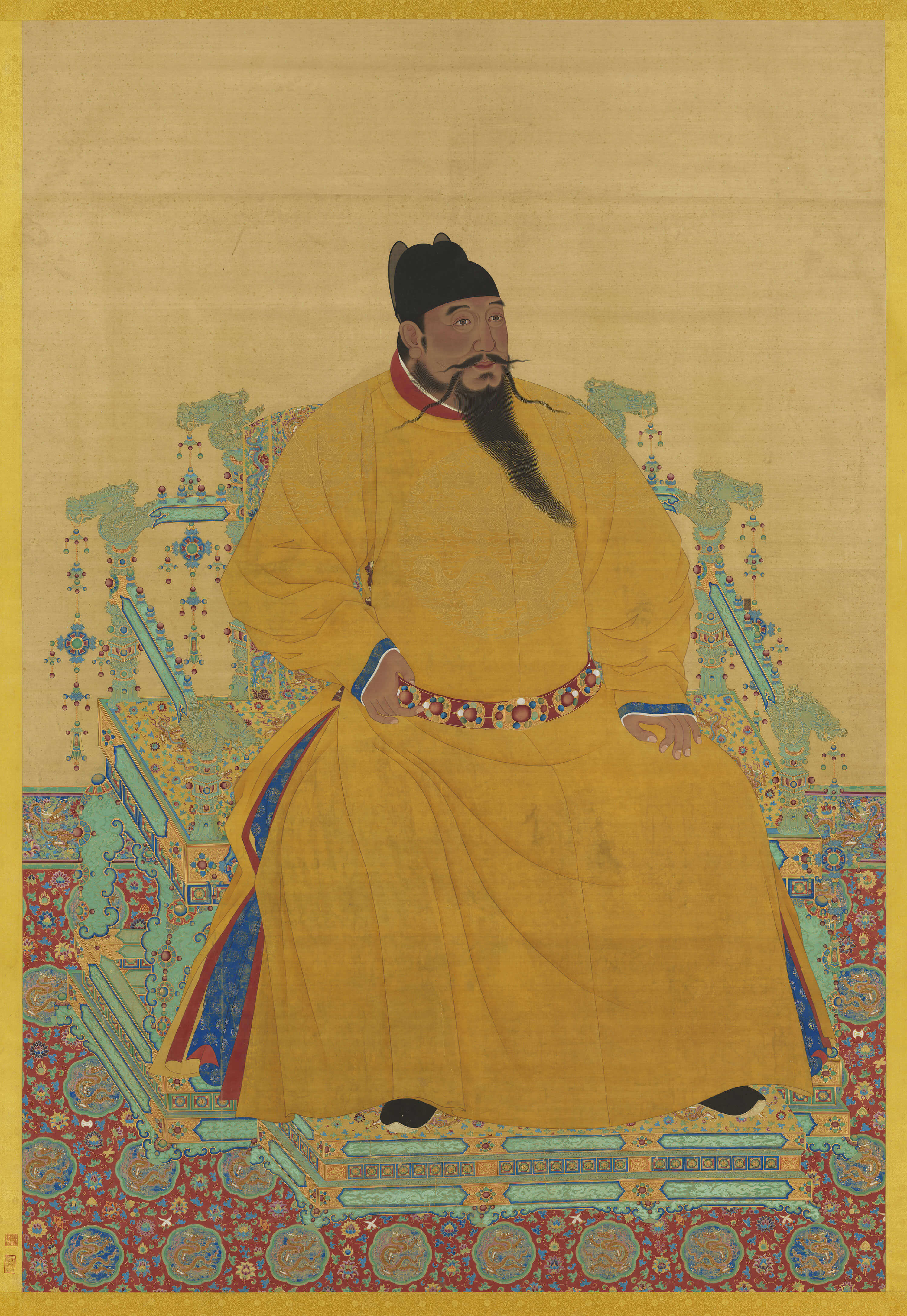 Seated Portrait of Emperor Chengzu