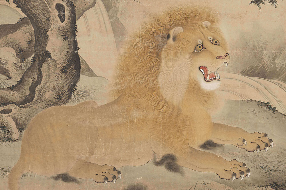 Painting of a Lion, Suanni_preview