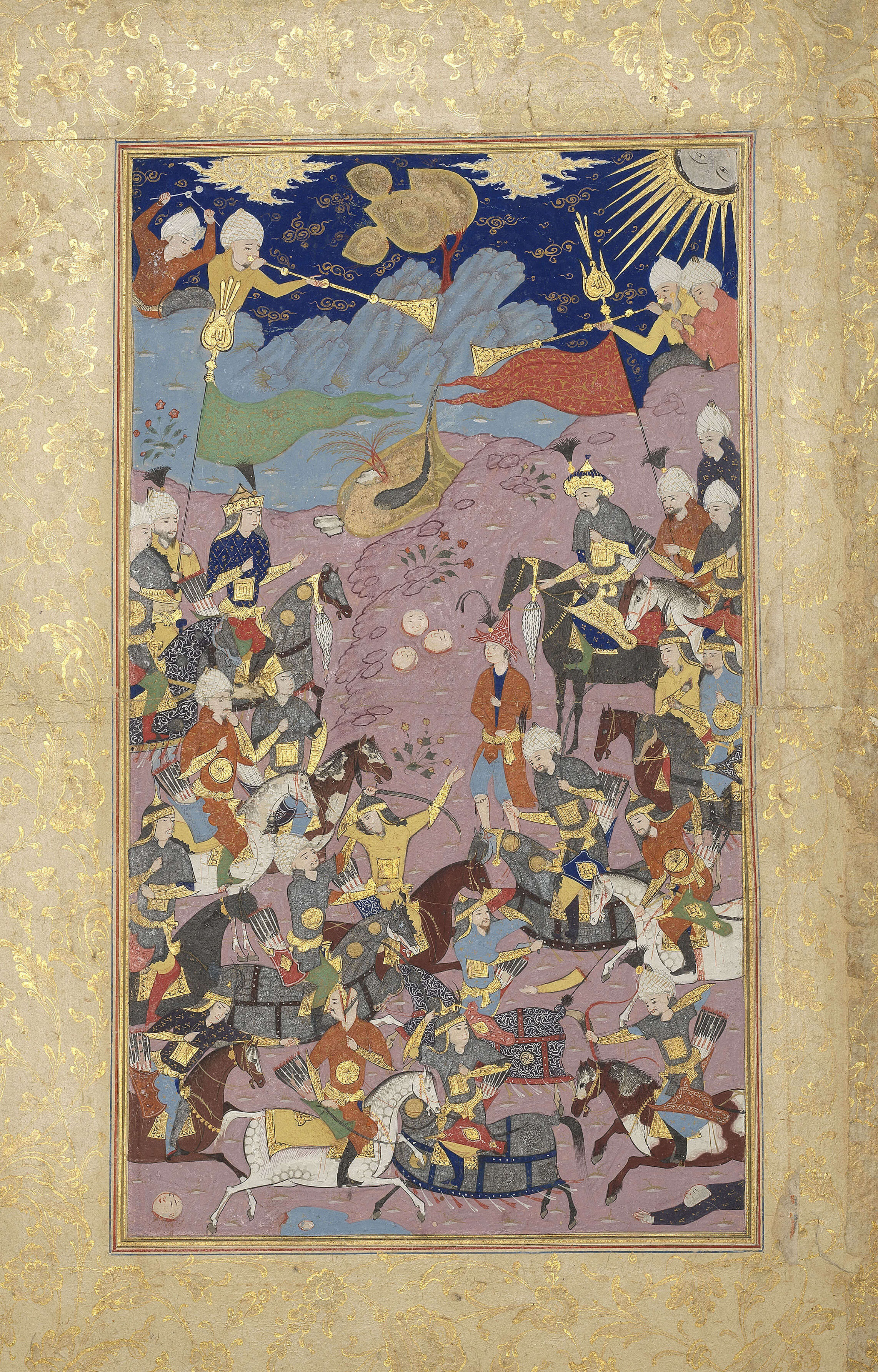 Shah Isma'il defeated the army of the Aq-Qoyunlu