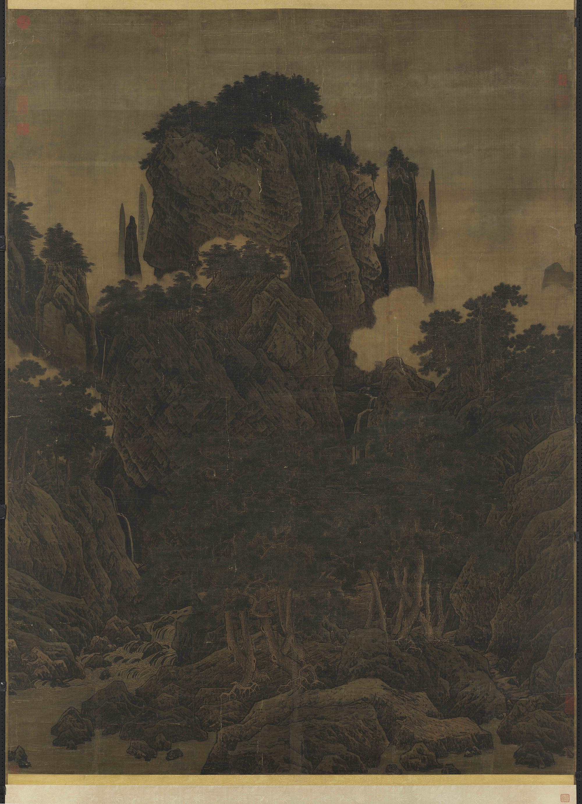 Whispering Pines in Myriad Valleys Li Tang (ca. 1049-after 1130), Song dynasty