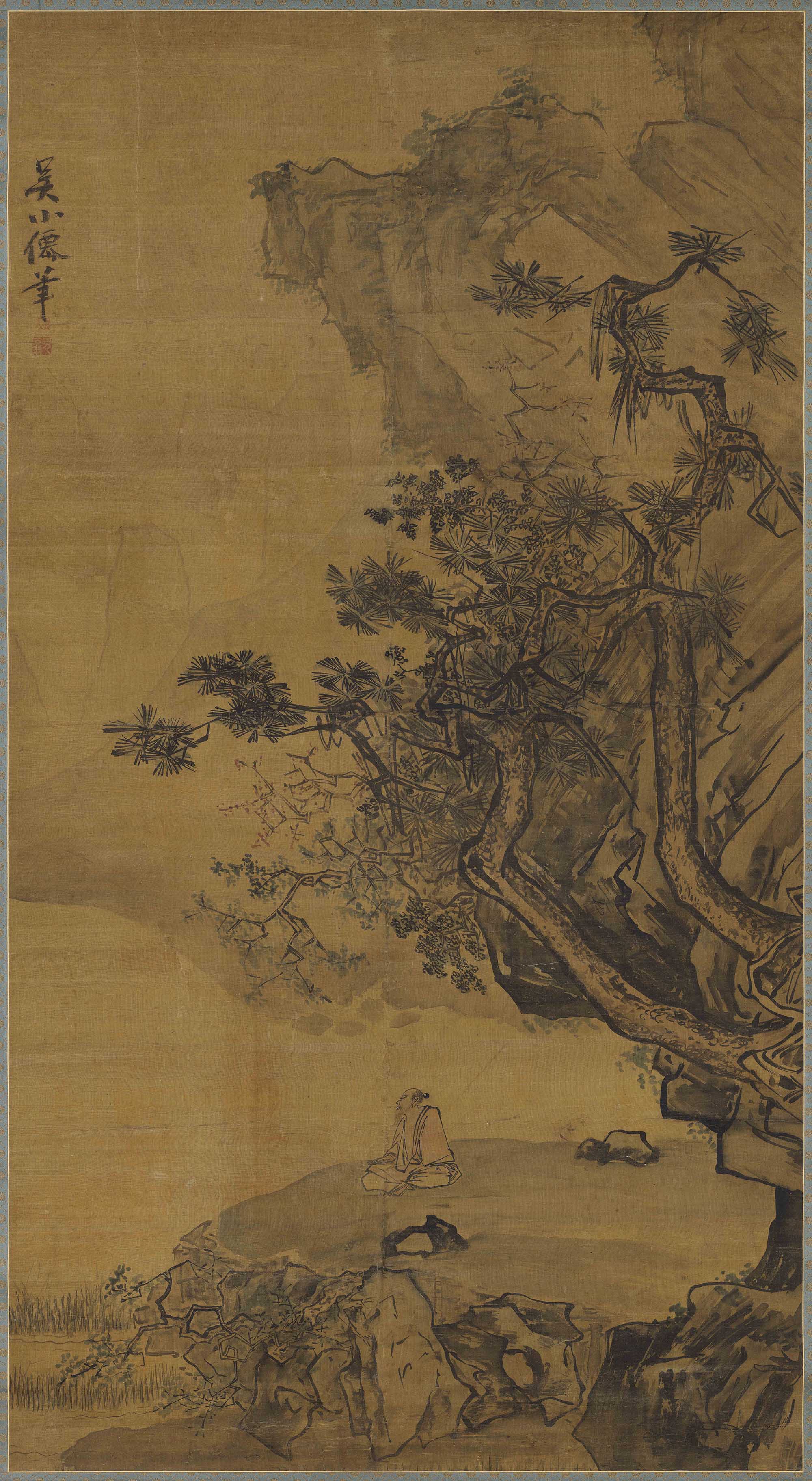 Landscape Attributed to Wu Wei (1459-1508), Ming dynasty