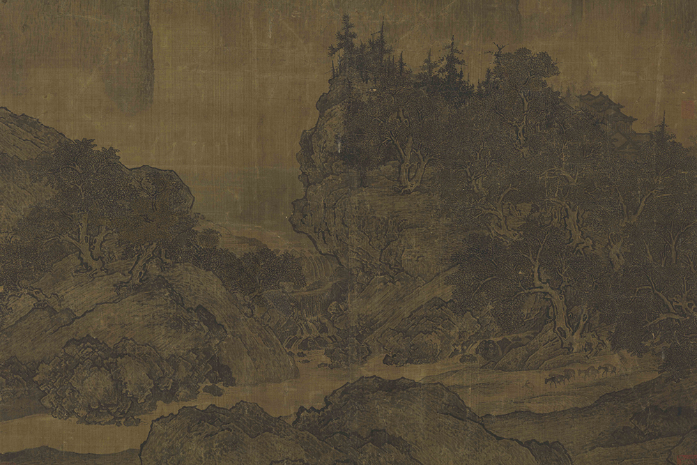 Travelers Among Mountains and Streams Fan Kuan (ca. 950-after 1032), Song dynasty_preview