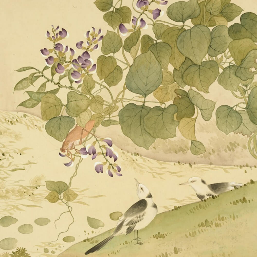 Wagtails and Pea Blossoms_preview