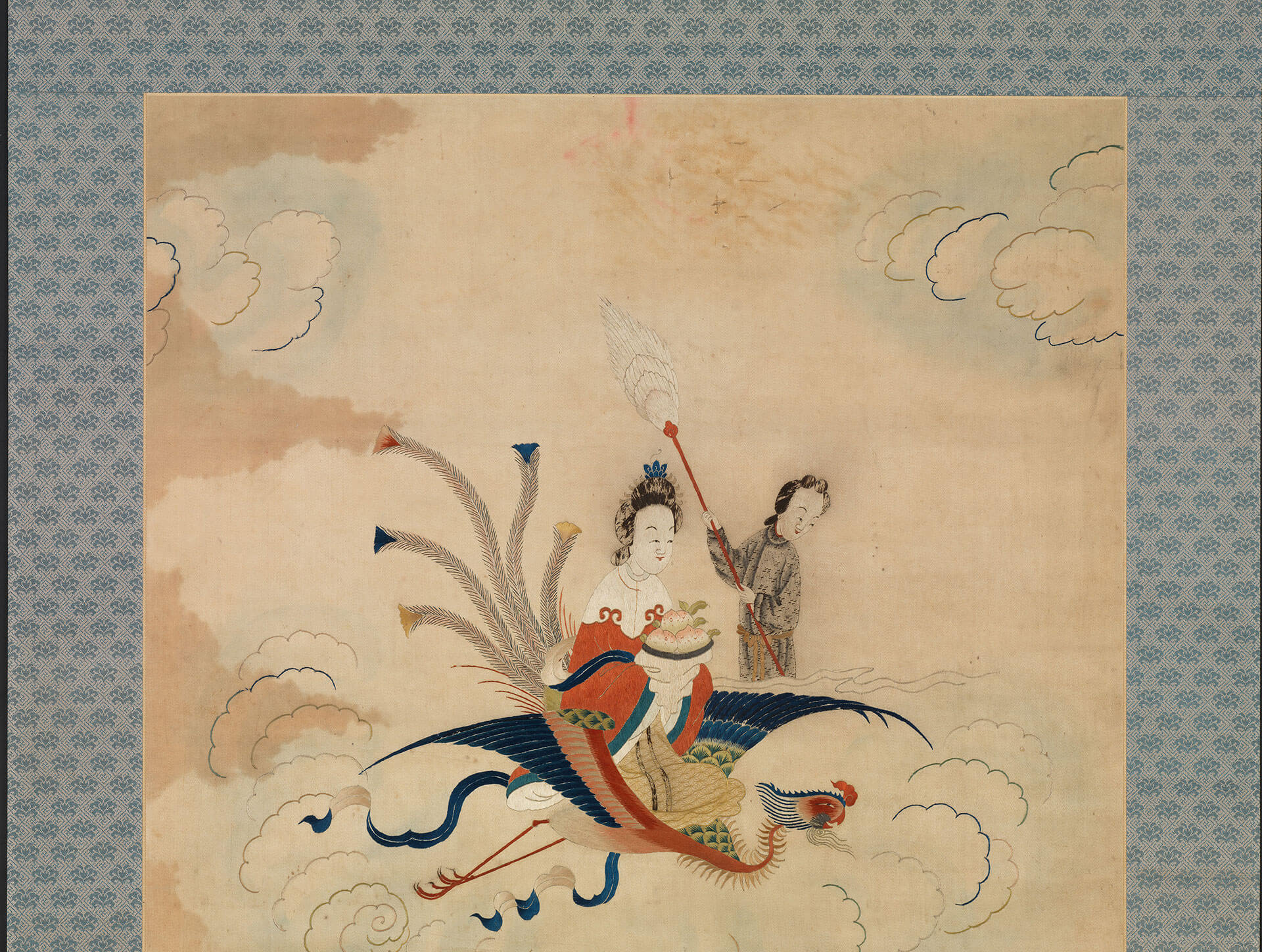 Royal Mother of the West, from Eight Immortals Rejoicing in Longevity Series, panel 11