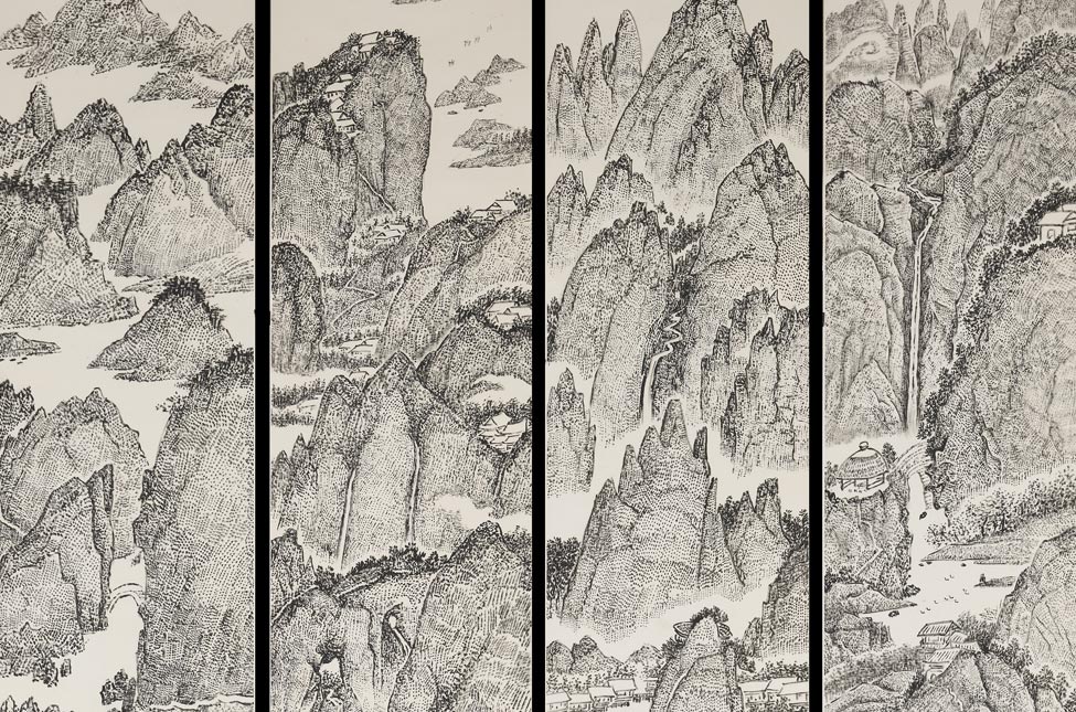 Six Works, Including Silent Dream in the Zhongnan Mountains