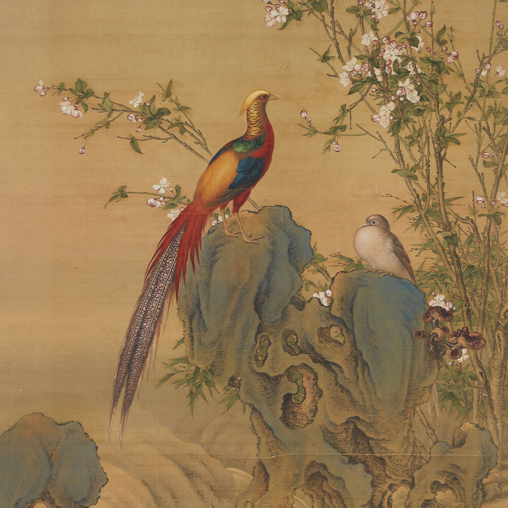 Qing Dynasty, Giuseppe Castiglione, Beautiful Spring_Preview