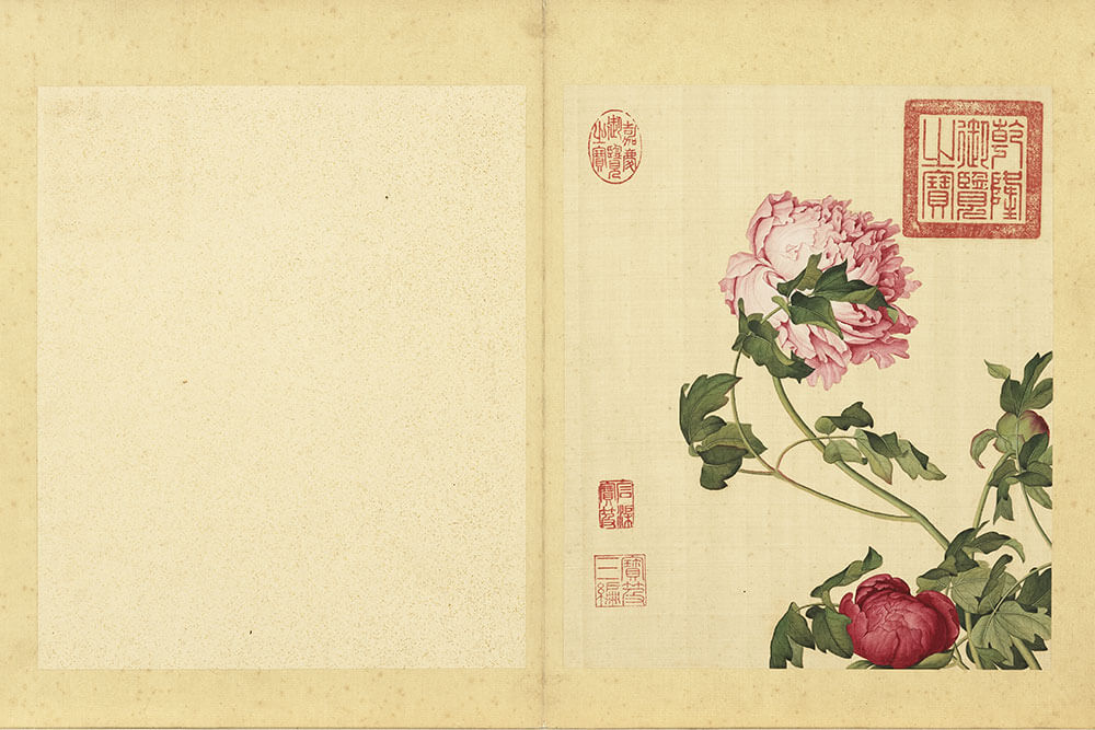 Qing Dynasty, Giuseppe Castiglione, Immortal Blossoms in an Everlasting Spring_Preview