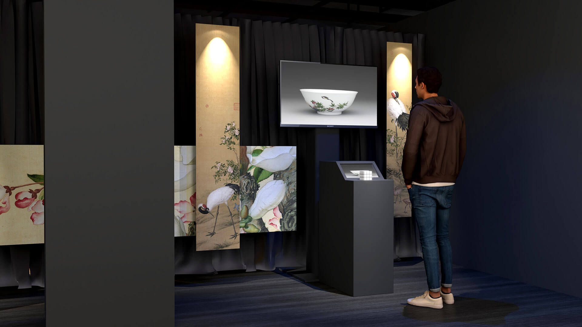 3D Cultural Relics Interactive Installation_Preview