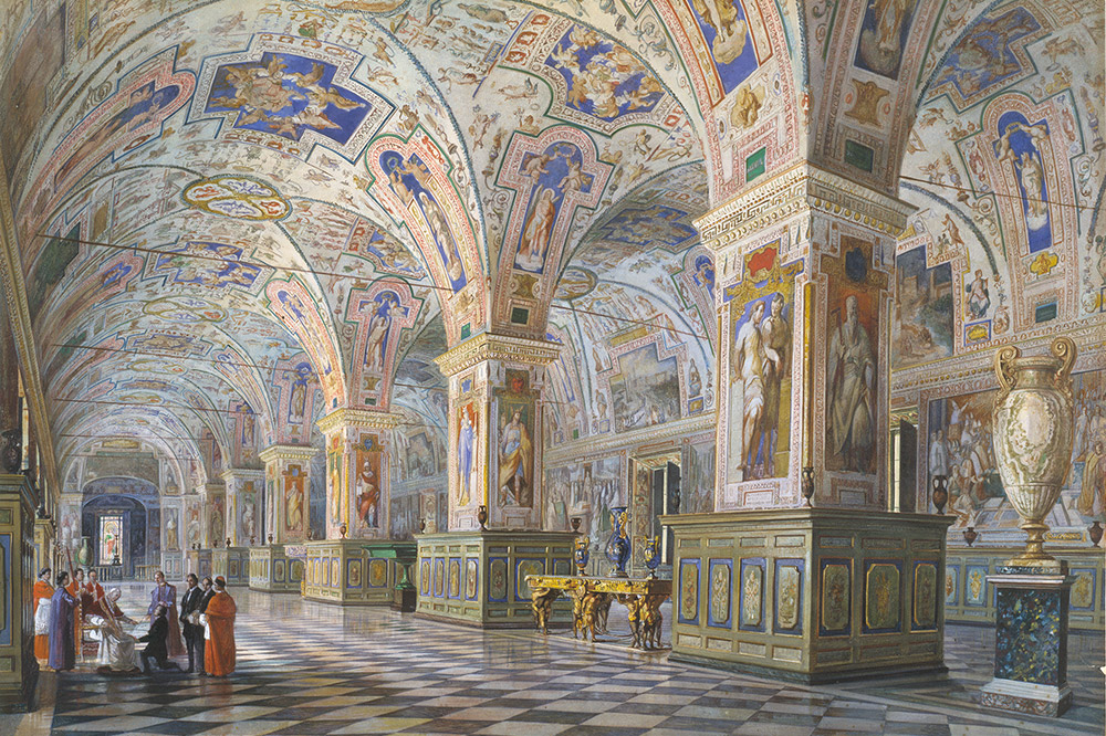 Veduta del Salone Sistino (View of the Sistine Hall)_Preview