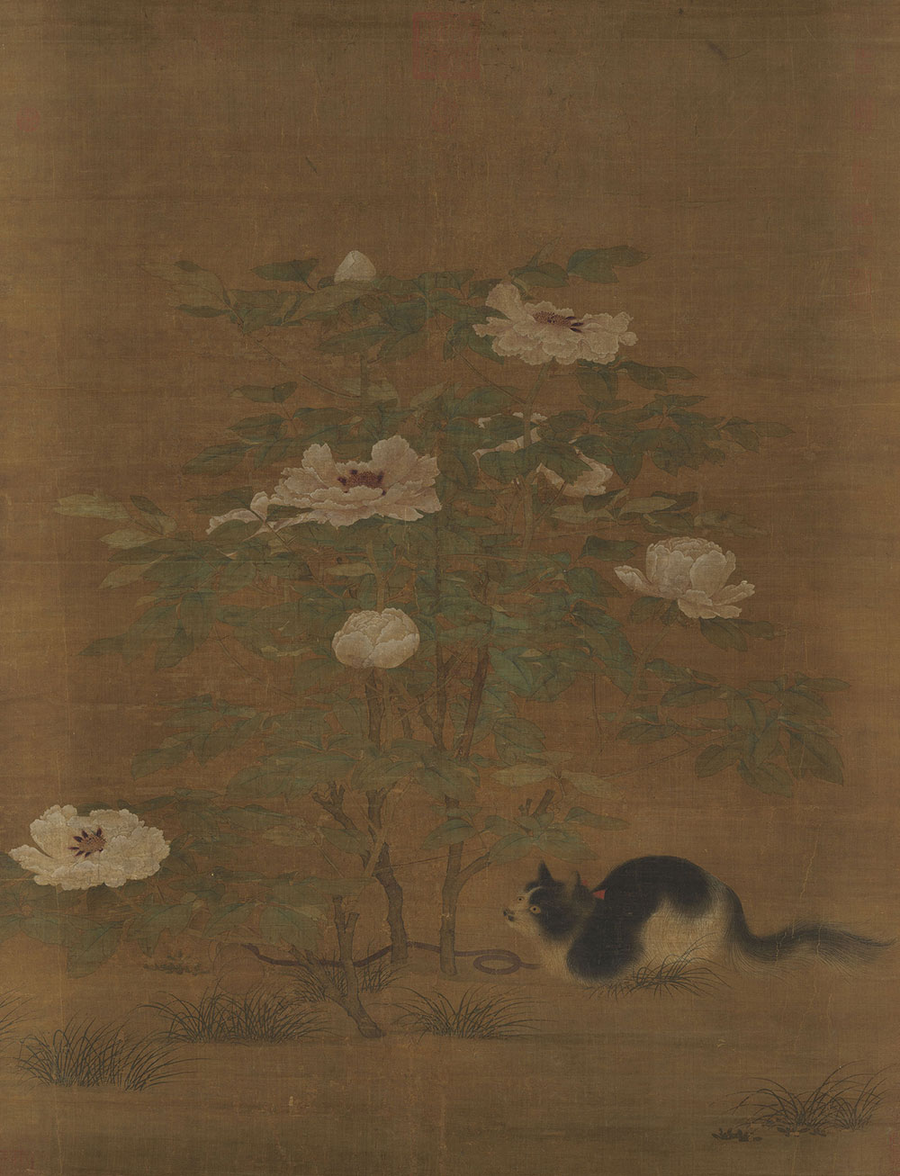 Cat Beneath the Flowers of Wealth_preview