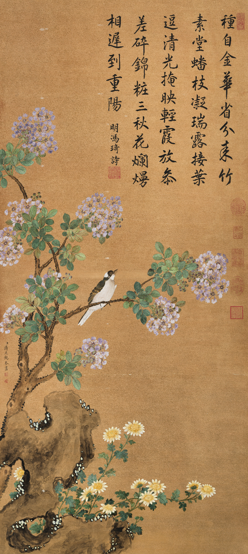 Flowers-and-birds Painting from Life_preview