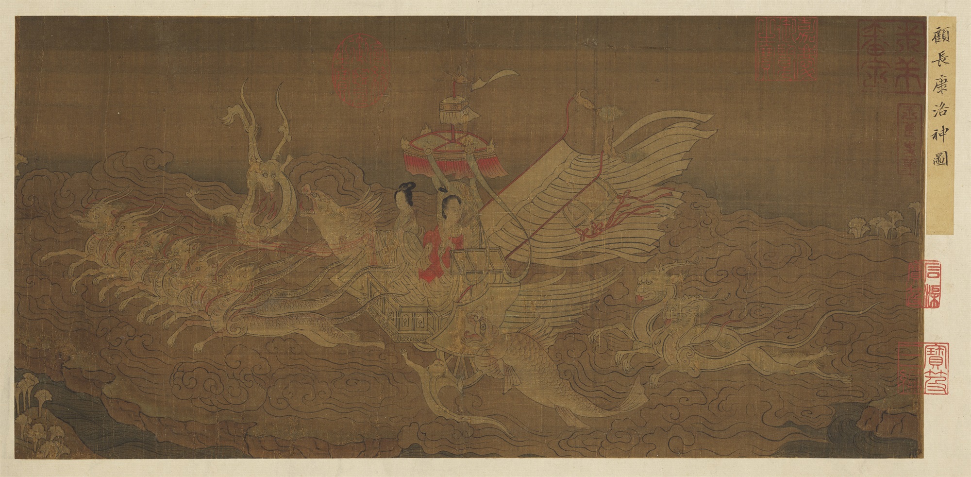 Goddess of the Luo River Attributed to Gu Kaizhi (ca. 345-406), Jin dynastypreview