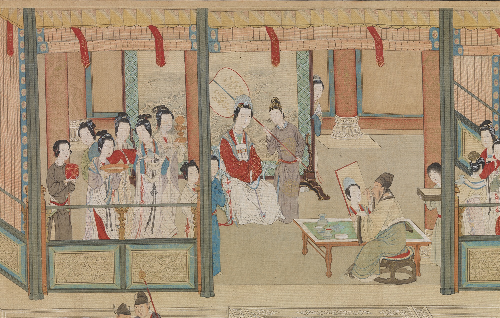 Spring Dawn in the Han Palace, Qiu Ying, Ming dynastypreview
