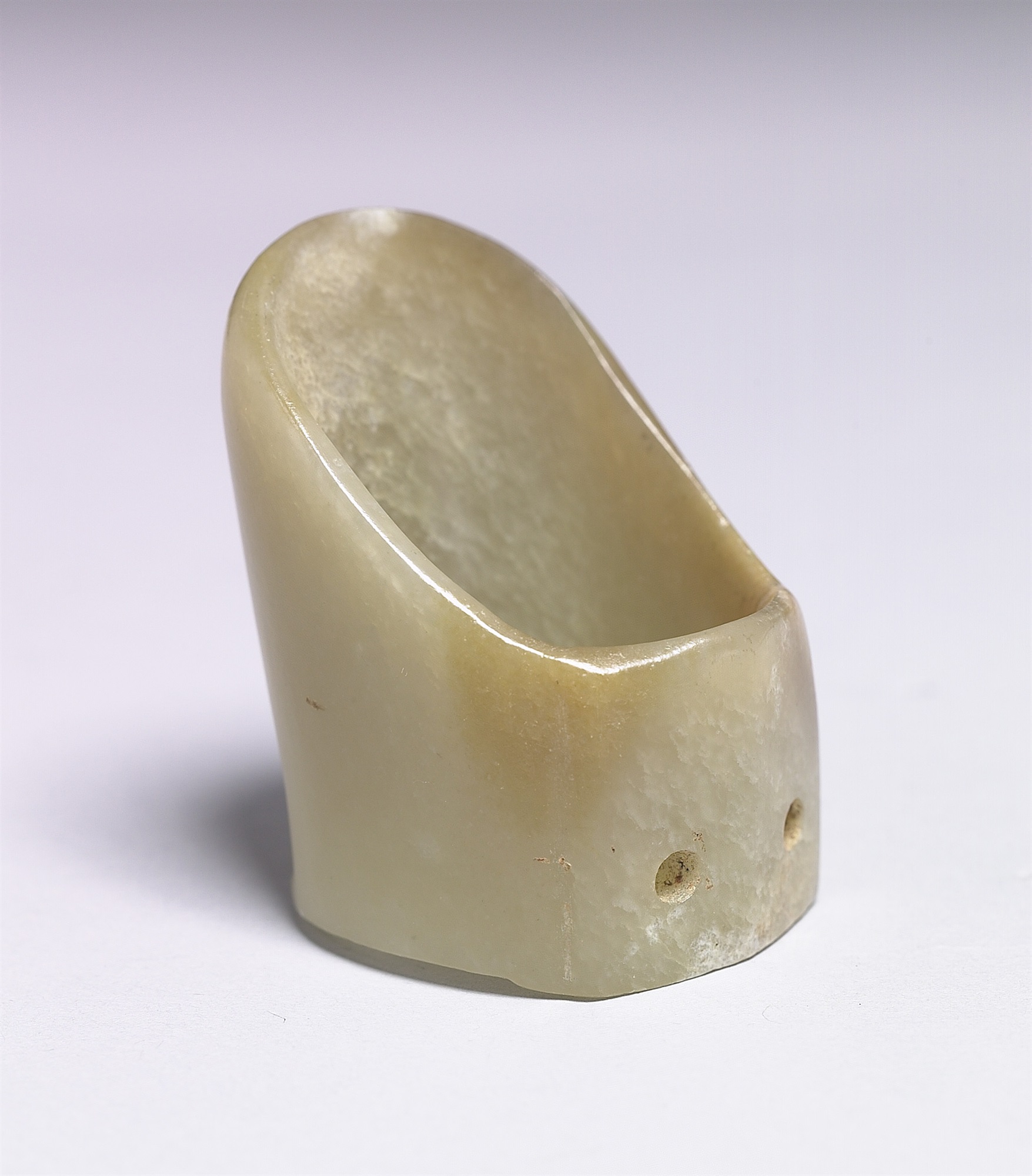 Jade archer’s ring (she) Late Shang dynasty to Western Zhou dynasty, ca. 1300-771 BCEpreview