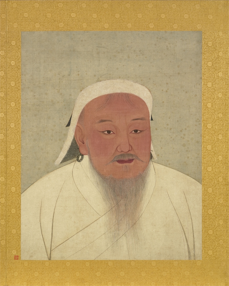 Portraits Of Emperors Taizu (Genghis Khan), Shizu (Kublai Khan), And ...