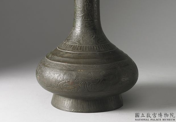 漢  崇山群獸紋壺