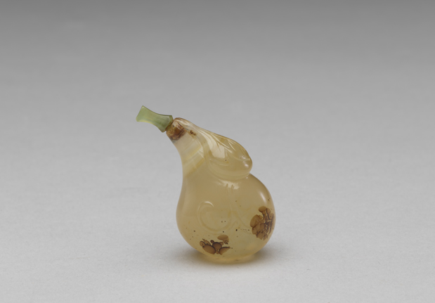 清 十八世紀 瑪瑙葫蘆鼻煙壺