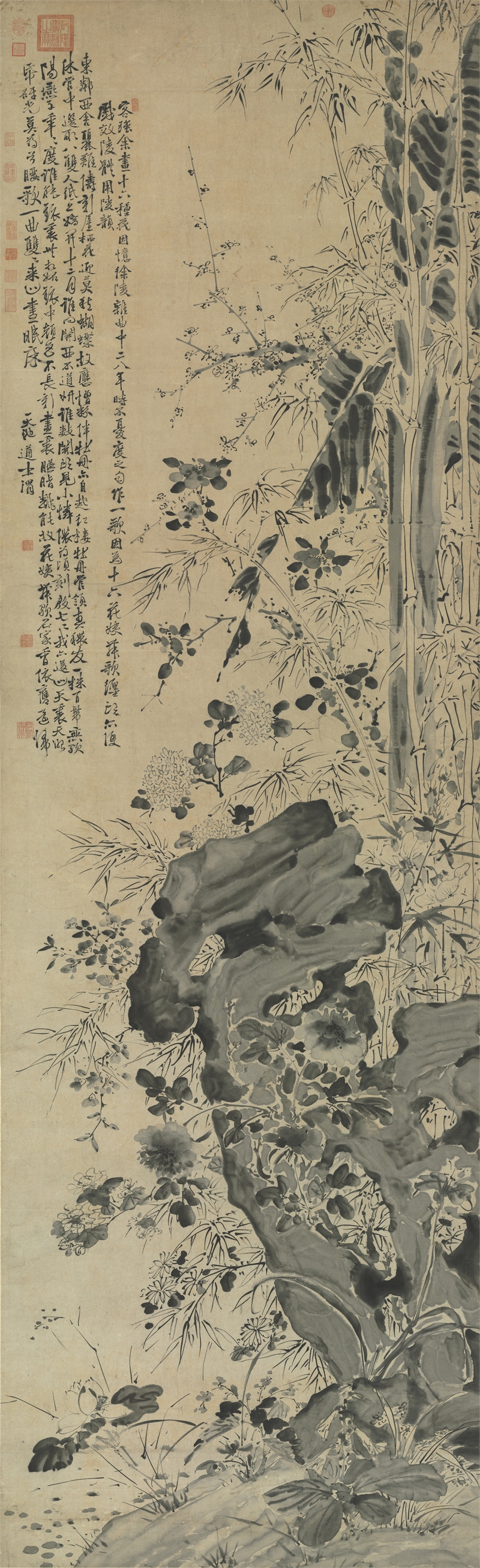 Flowers and Bamboo