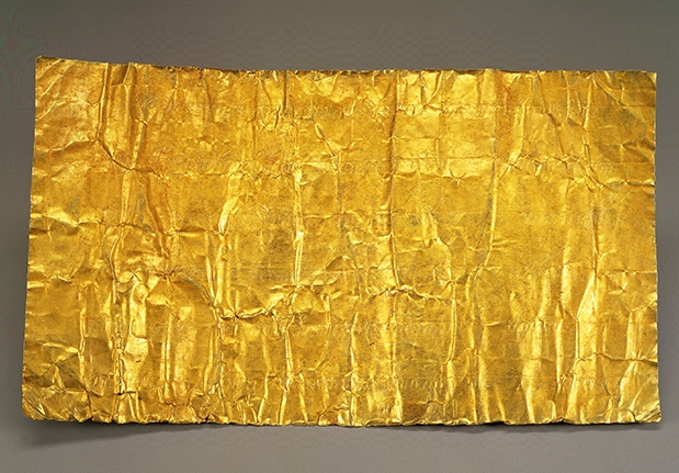 Gold-leaf Tributary Document from Siam