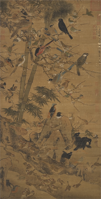 The Three Friends and a Hundred Birds