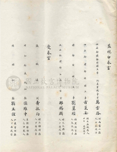 光緒三十年會試題名錄
