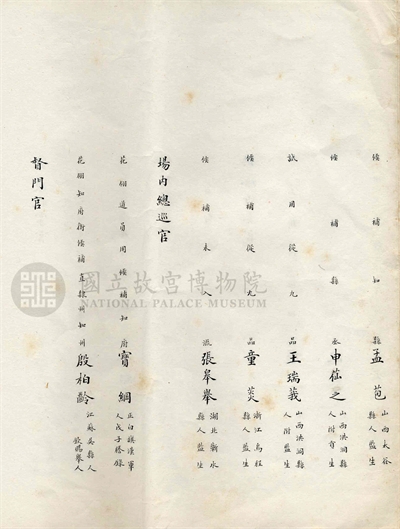光緒三十年會試題名錄